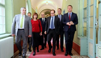 Sastanak gradonačelnika Subotice, predsednika Vlade APV i privrednika iz Italije