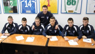 Potpisivanje stipendijskih ugovora mlađih kategorija FK "Spartak"