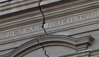 Radovi na saniranju spoljašnjeg zida Katedrale