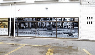 Fotografije Subotice na nekadašnjoj robnoj kući "Beograd"