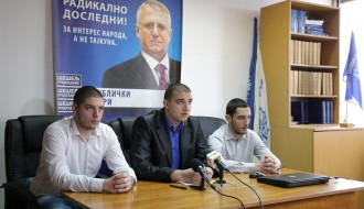 Konferencija za medije GrO Srpske radikalne stranke