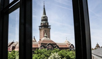 Radovi na zgradi Narodnog pozorišta