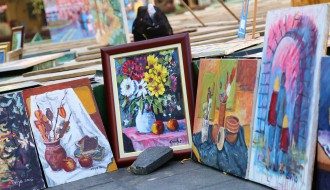 Samostalna izložba slika subotičkog umetnika Josipa Cvijina