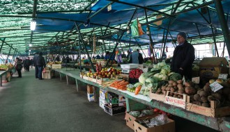 Tezge i radni prostor prodavaca i zakupaca