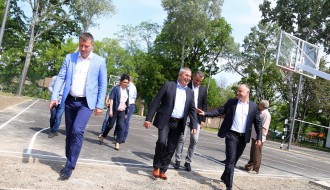 Otvaranje obnovljenih sportskih terena