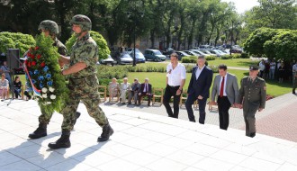 Polaganje venaca povodom Dana pobede nad fašizmom