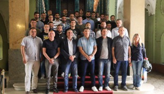 Prijem za igrače, stručni štab i rukovodstvo FK "Spartak Ždrepčeva krv"