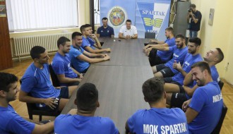 Okupljanje MOK "Spartak" pred početak priprema za novu sezonu