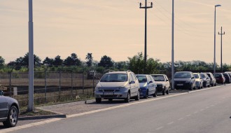 Novoizgrađena parking mesta u Privrednoj zoni MB
