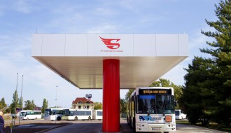 Novoizgrađena pumpna stanica za snabdevanje autobusa Subotica transa
