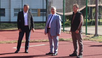 Obilazak rekonstruisanog sportskog kompleksa na Paliću