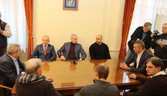 Prijem za delegaciju FK "Crvena zvezda"