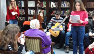 Poseta OŠ "Sonja Marinković" Gerontološkom centru