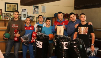 Donacija Bokserskog saveza Srbije Bokserskom klubu "Spartak"