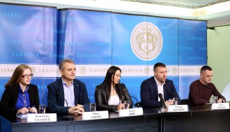 Konferencija za medije povodom rekonstrukcije dela ulice Maksima Gorkog