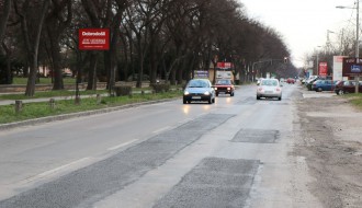 Radovi na saniranju asfalta na Somborskom putu