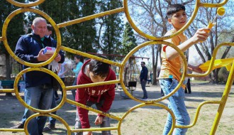 Uređivanje dečjeg igrališta u Zoo vrtu