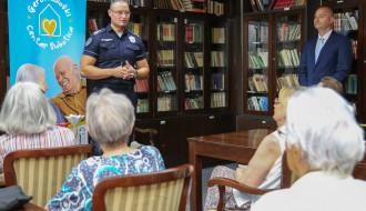 Tribina za starije sugrađane u cilju podizanja lične bezbednosti i samozaštite