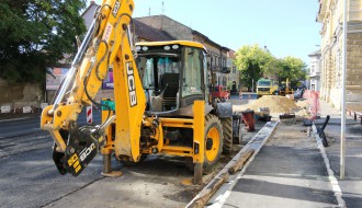 Radovi na proširenju Ulice Maksima Gorkog (levo skretanje)