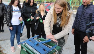 Predstavljanje konstrukcije za separatno sakupljanje PET i alu ambalaže