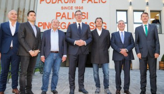 Predsednici Srbije i Skupštine Vojvodine u obilasku "Podruma Palić"