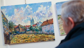 Otvaranje izložbe slikara Đorđa Vukadinovića