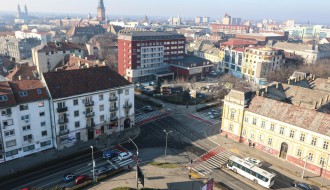 Raskrsnica ulica Maksima Gorkog, Đure Đakovića i Senćanskog puta