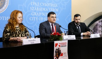 Najava gostovanja zagrebačkog kvarteta u subotičkoj Sinagogi