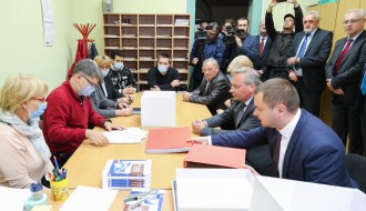 Predaja izborne liste "Jene Maglai - Pokret građanske Subotice"