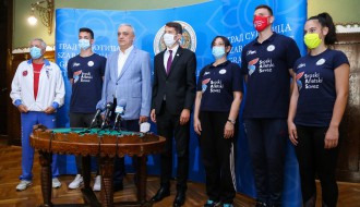 Prijem za učesnike Kampa atletskih nada