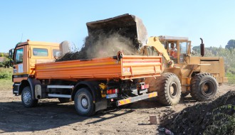 Obilazak radova na čišćenju divlje deponije u Čantaviru