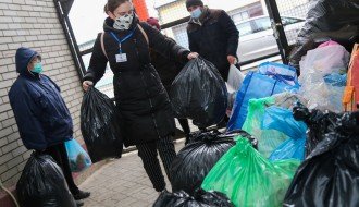 Akcija prikupljanja garderobe u prostorijama humanitarnog udruženja "Za Suboticu svim srcem"