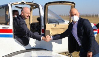 Pokrajinski sekretar Ivanišević posetio aerodrom "Subotica"