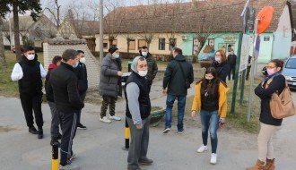 Obilazak oštećene imovine u Gornjem Tavankutu