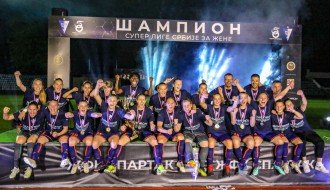 Proslava titule ŽFK "Spartak"