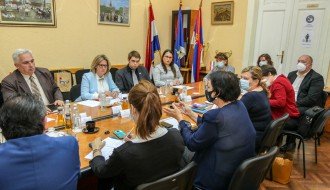 Predstavnici Ministarstva za ljudska i manjinska prava i društveni dijalog u poseti Hrvatskom nacionalnom savetu