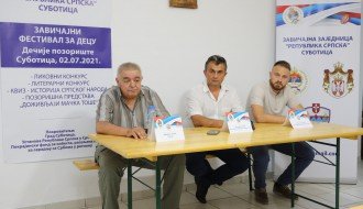 Najava dešavanja Zavičajne zajednice "Republika Srpska" Subotica i generalna proba dečje predstave "Doživljaji mačka Toše"