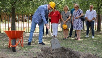 Obeležavanje početka radova na ambulanti na Prozivci