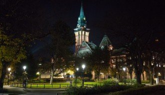 Subotičke ulice tokom novembarske noći