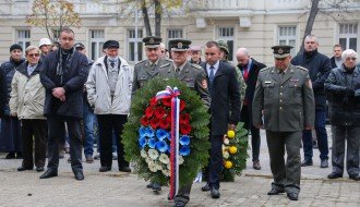 Pomen i polaganje venaca na Spomenik palim junacima za slobodu Subotice