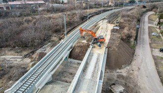 Radovi na izgradnji pruge Subotica - Segedin