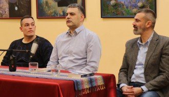 Promocija romana "Omama", Slobodana Vladušića