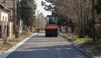 Obilazak radova na asfaltiranju Cvetne ulice na Paliću