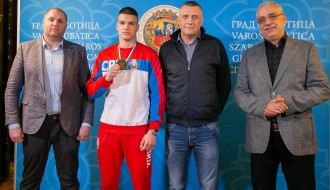 Prijem za boksera Spartaka Marka Pižuricu