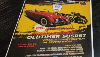 Najava 25. susreta oldtajmer vozila