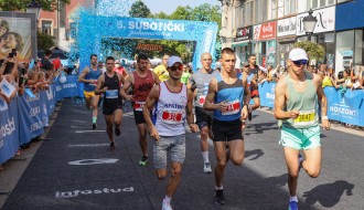 5. Subotički polumaraton - otvaranje, zagrejavanje i trke