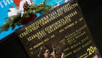 Najava novogodišnjeg koncert Subotičkog simfonijskog koncerta