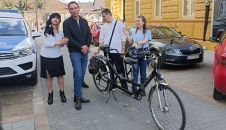 Slepe i slabovide osobe dobijaju tandem bicikla