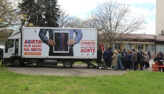 Karavan "Aorta nije samo na srcu" - besplatan prventivni pregled