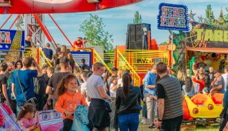 Zabavni sadržaj uz obalu Palićkog jezera